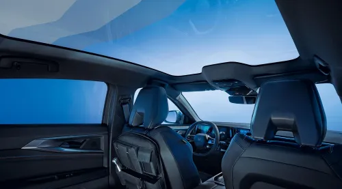 Das Panoramadach vom Renault Rafale bei RRG.