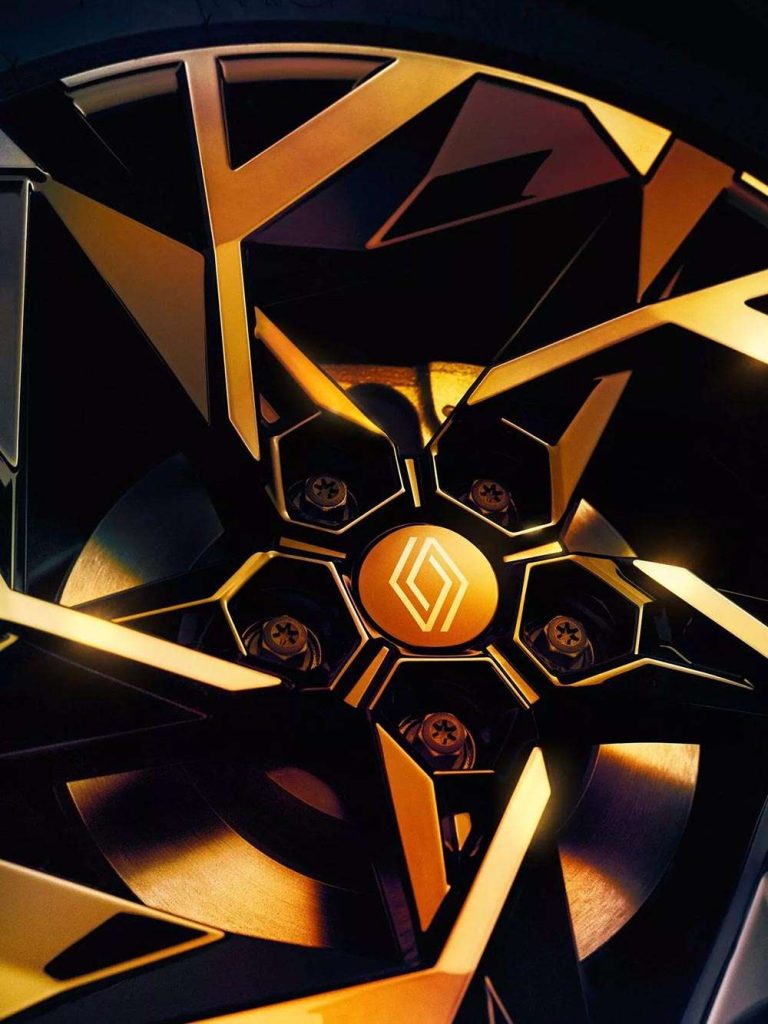 Renault Captur Felge mit Renault Logo