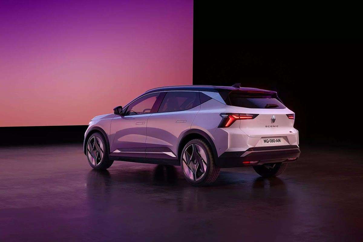 Die Renault Scenic Rückansicht bei RRG.