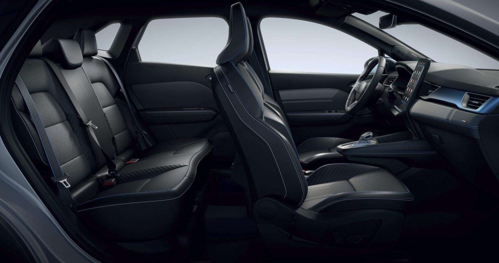 Der Renault Symbioz Innenraum im Querschnitt bei RRG.