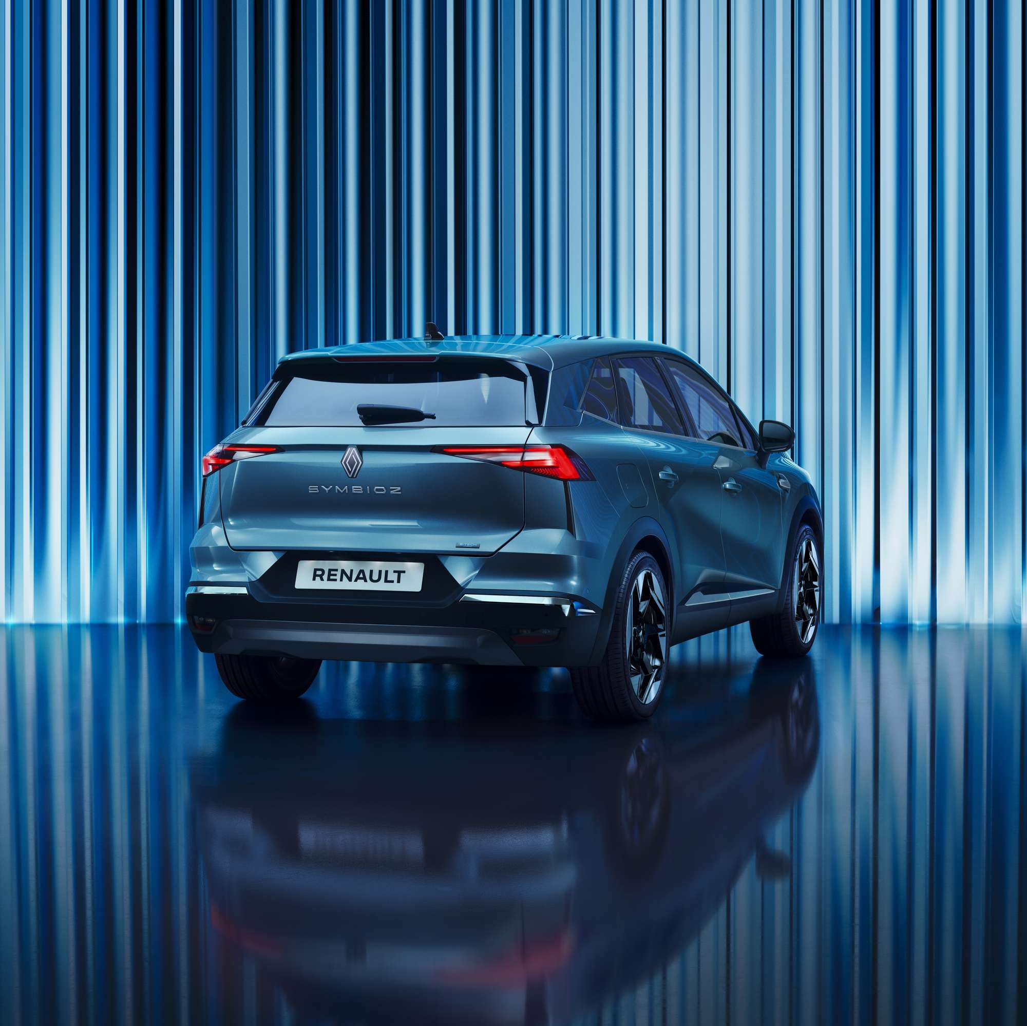 Die Renault Symbioz Rückansicht bei RRG.