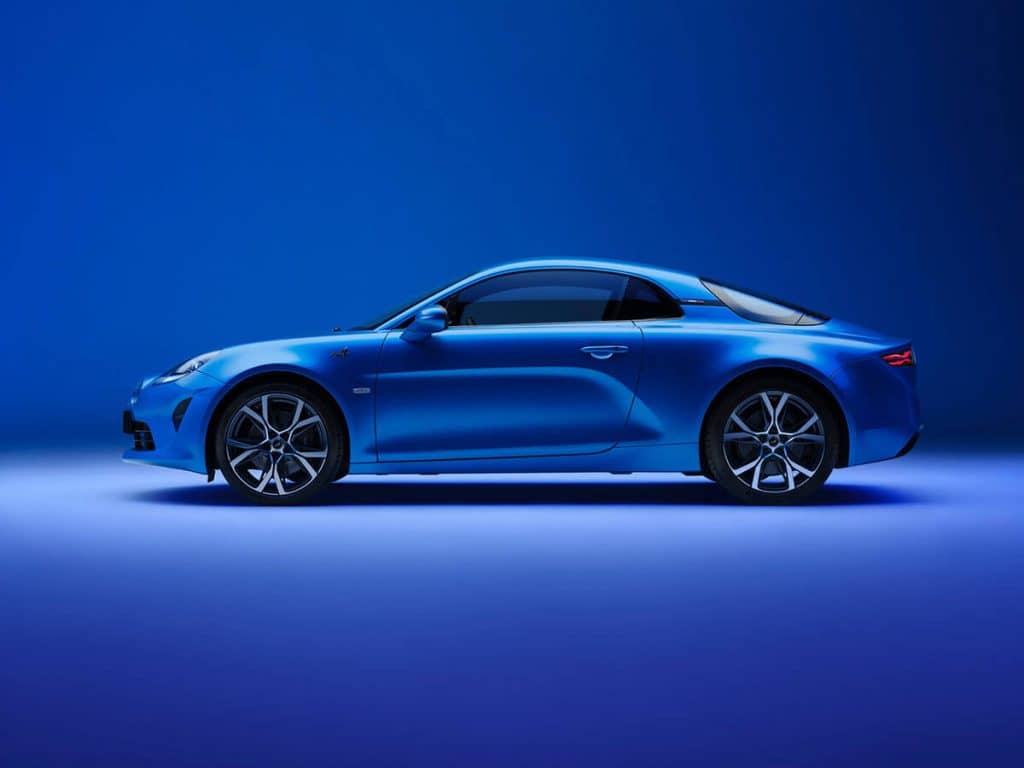 Alpine A110 Seitenansicht