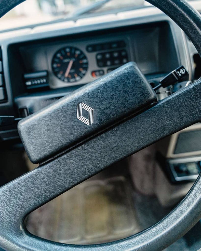 Lenkrad des alten R5