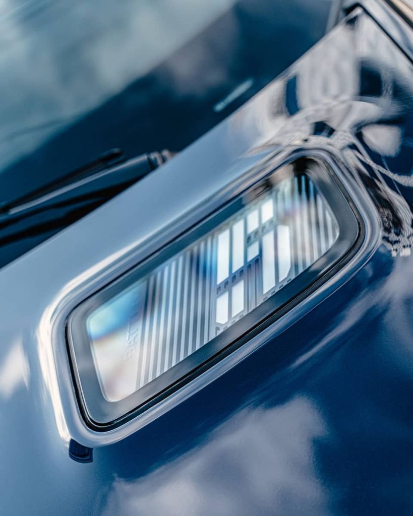 Blauer R5 Ladestandsanzeige