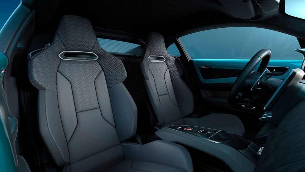 Alpine A110 Sitze im Innenraum