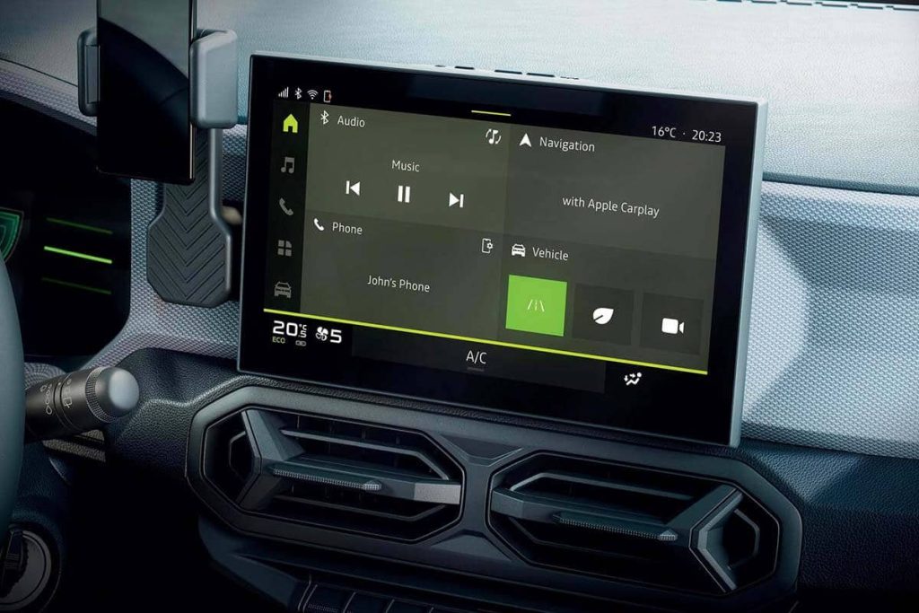 Das Dacia Bigster Infotainment bei RRG.