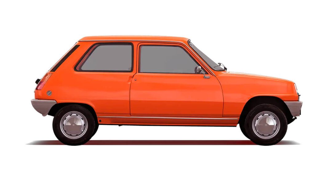 Alter R5 in orange Seitenansicht