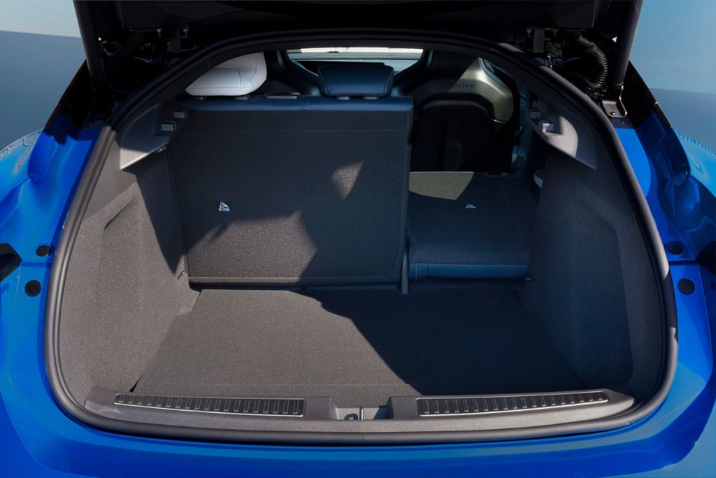 Alpine A390 Kofferraum