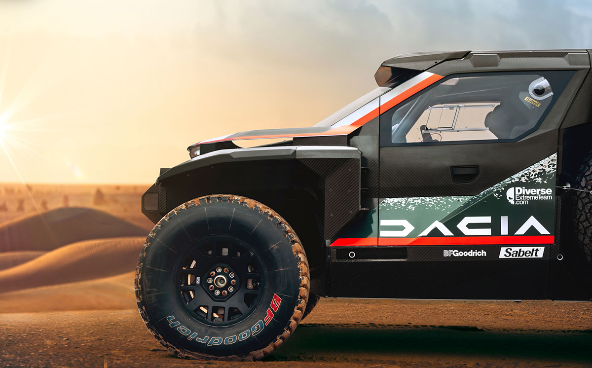 Dacia Sandrider im Profil
