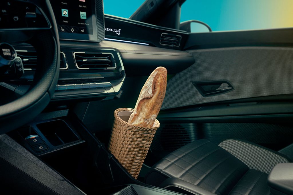 Renault R4 Baguette Halter