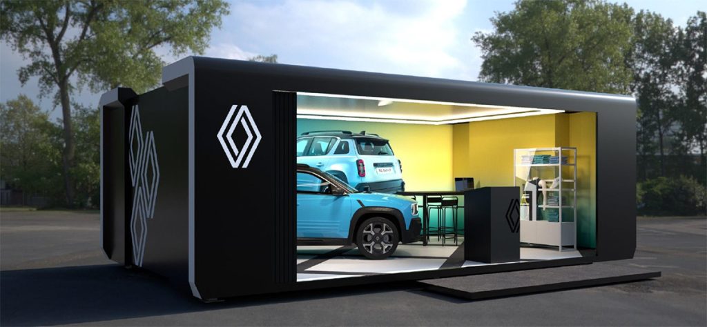 Renault R4 Roadshow Container