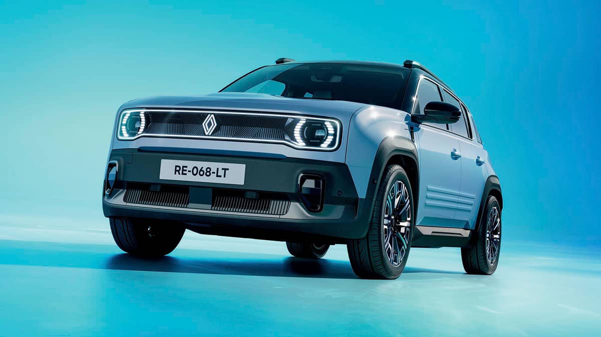 Die Renault R4 seitliche Frontansicht bei RRG.