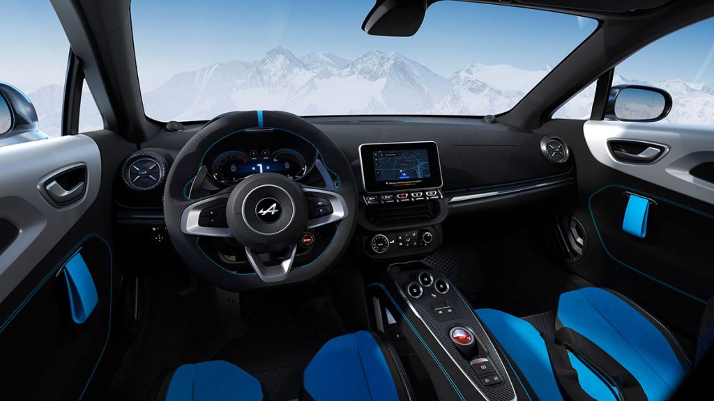 Alpine A110 R70 Cockpit