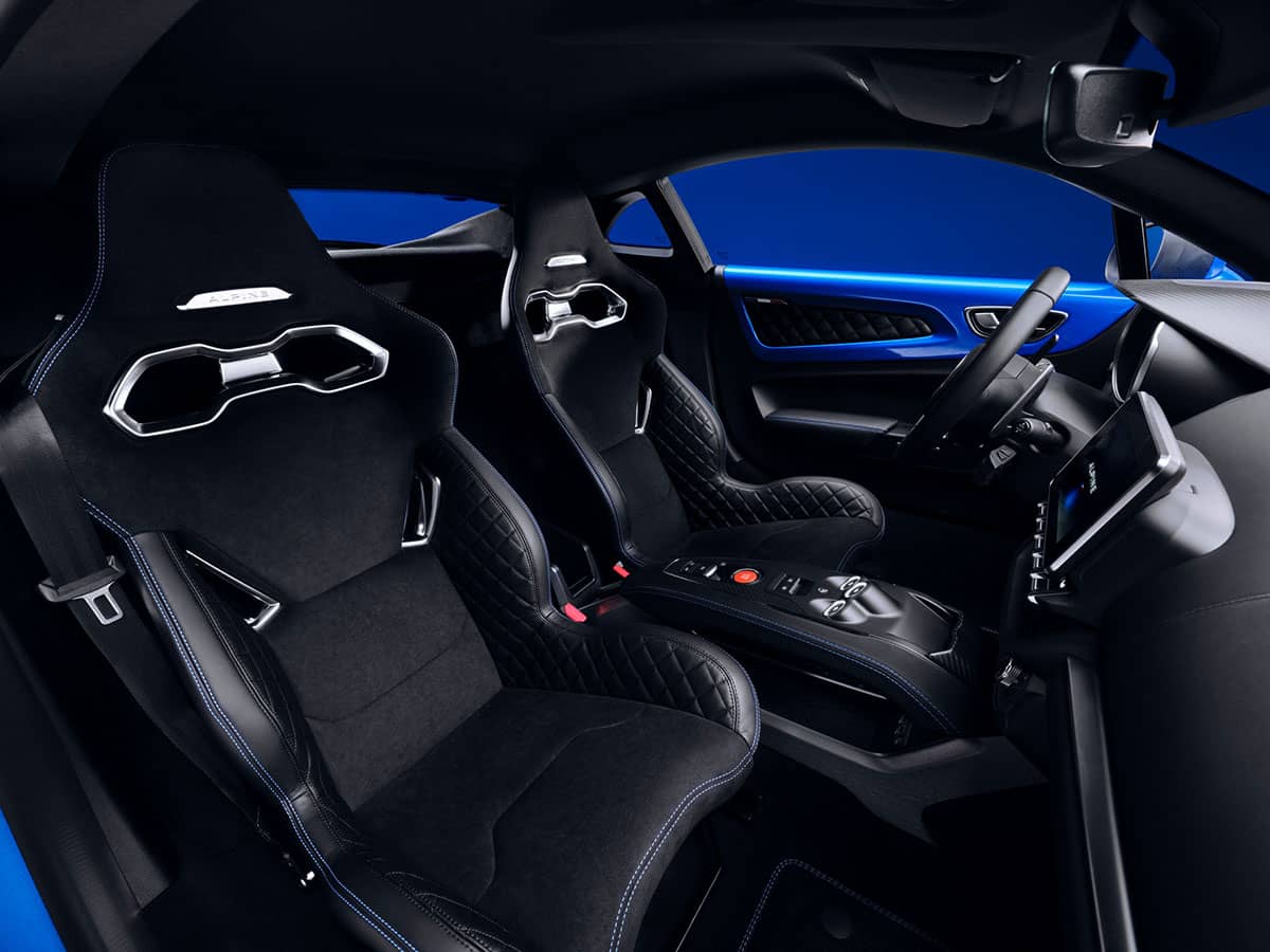 Alpine A110 Cockpit Sitze