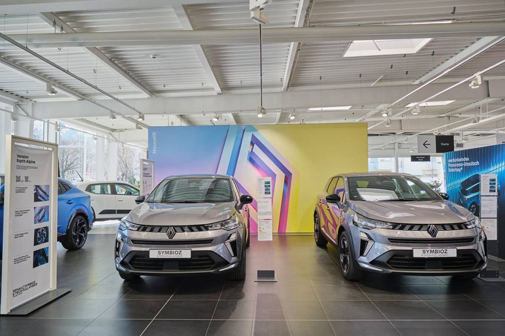 RRG Berlin Tempelhof Symbioz im Showroom