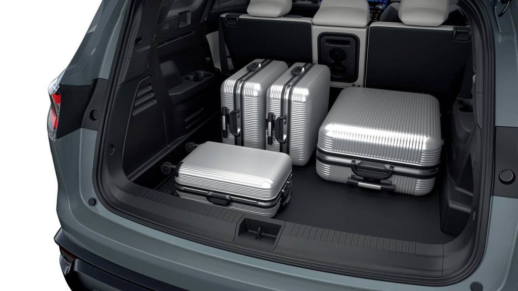 Renault Espace Kofferraum mit Koffern