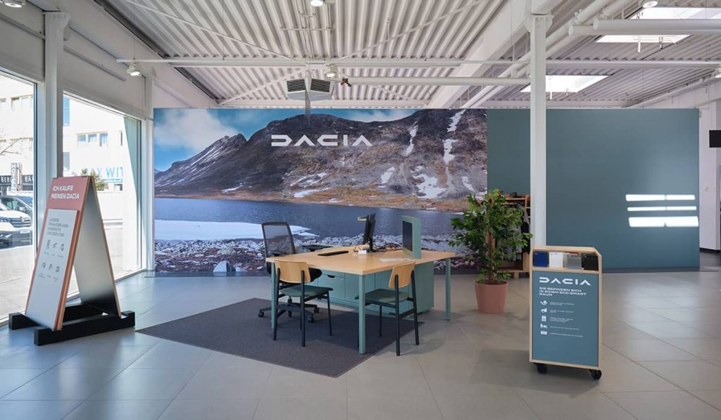 Dacia Berlin Tempelhof Kundenbereich
