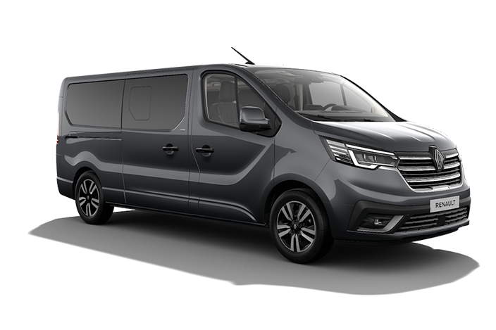 Renault Trafic Combi in grau bei RRG.