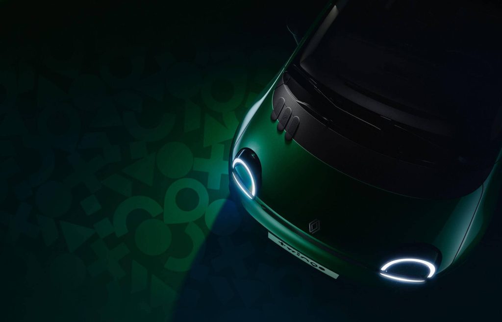 Renault Twingo in grün Header