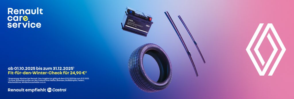 Boxenstopp-Wochen der Fit für den Winter Check in Ihrer RRG Werkstatt.