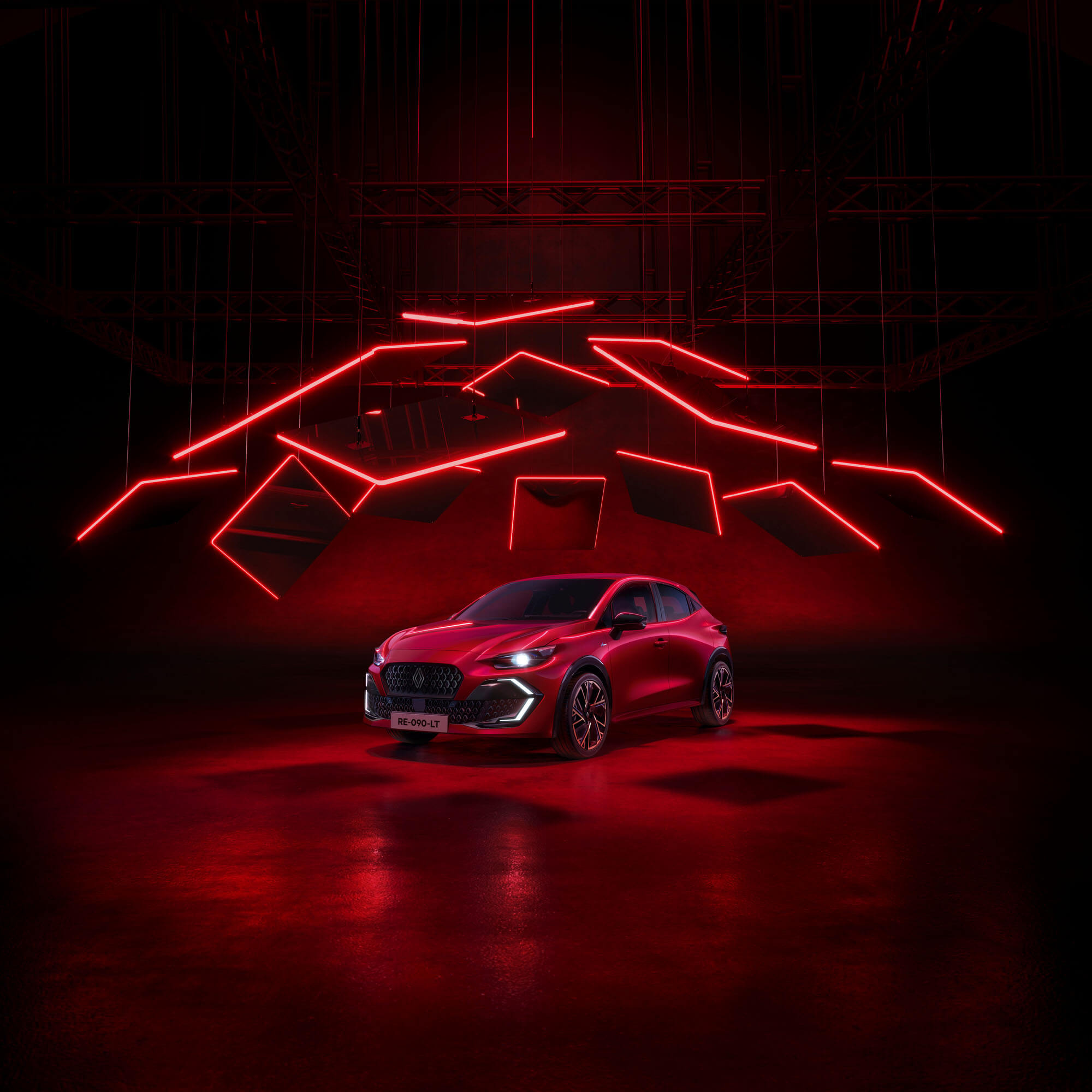 Renault Clio in rot Header