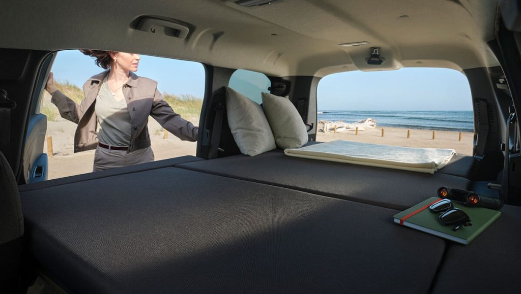 Dacia Jogger Sleep Pack für einfaches Übernachten im Kofferraum