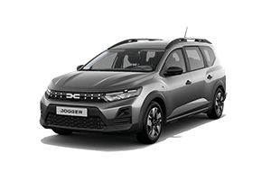 Der Dacia Jogger als Facelift-Modell in Grau.