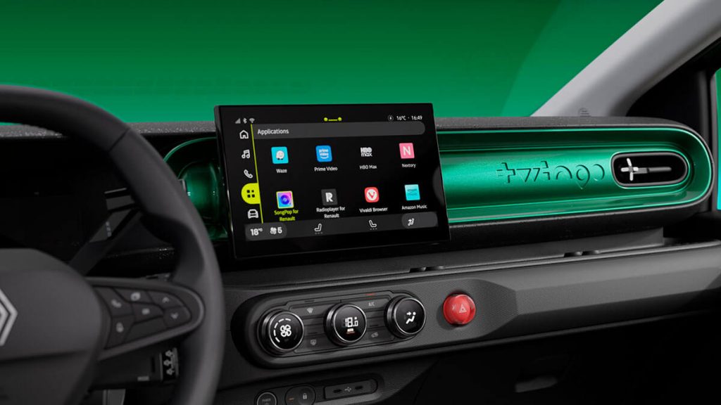 Renault Twingo Infotainmentsystem