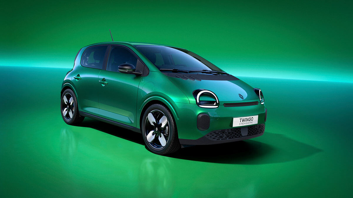 Renault Twingo in grün