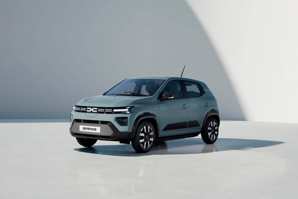 Der Dacia Spring Electric als Facelift Modell bei RRG.