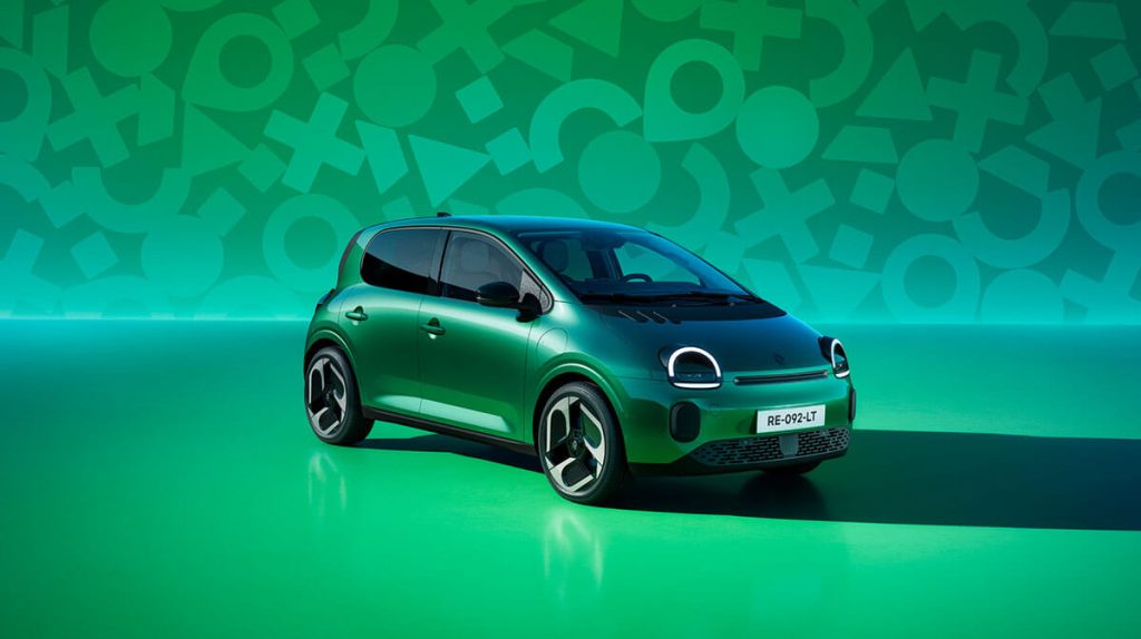 Der Renault Twingo in Schrägansicht bei RRG.