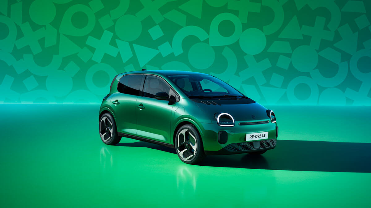 Renault Twingo Schrägansicht auf die Front