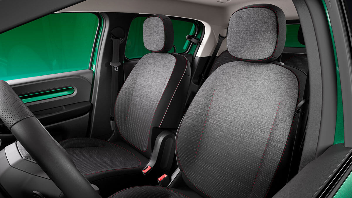 Renault Twingo Vordersitze in grau