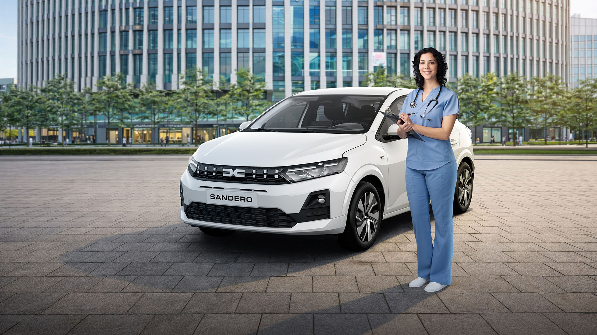 Dacia Sandero für karitative Verbände