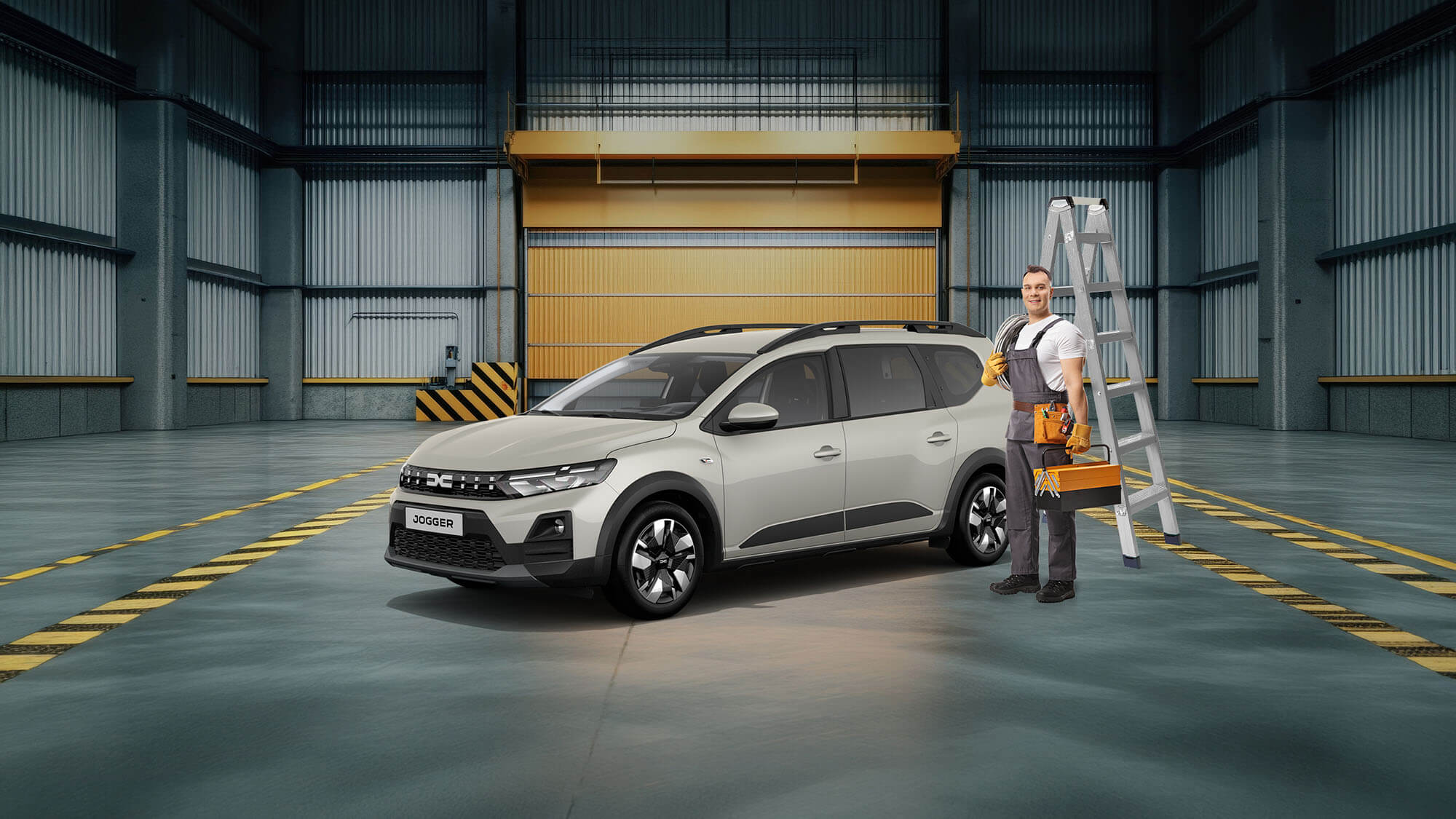 Dacia Jogger für Kunden in Facility Services