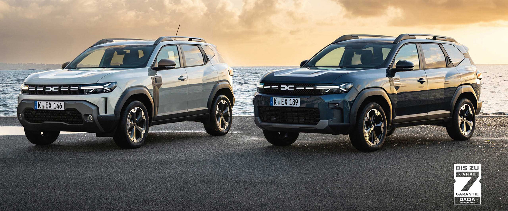 Dacia Bigster und Dacia Duster