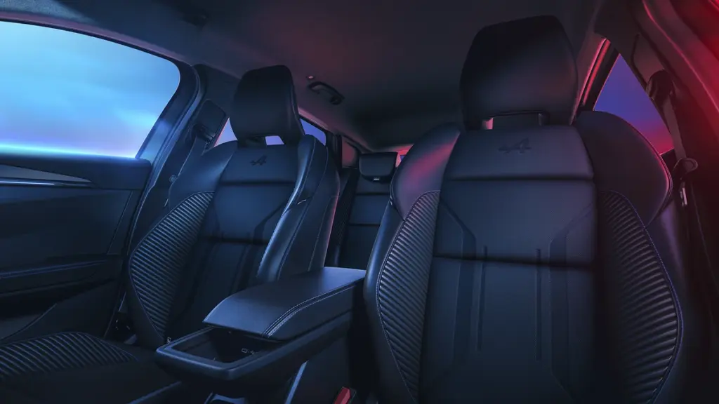 Sportliche Esprit Alpine Sitze im neuen Renault Megane E-Tech.