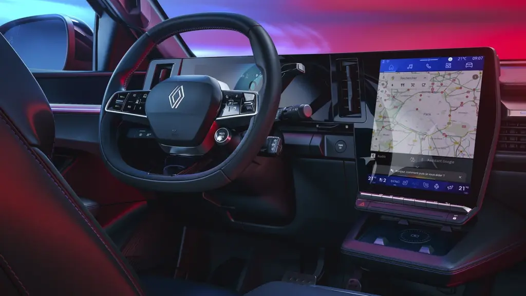 Das moderne Multimediasystem des neuen Renault Megane E-Tech bei RRG